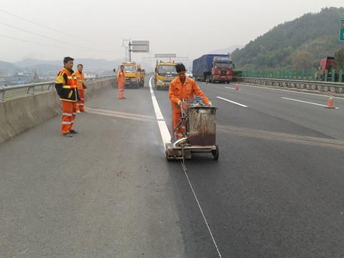 城市道路_划线工程